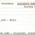Woodward Governor Company's card file data on the Jorden Power House Stevens Point WI  First model type VR5000 of a oil pressure Woodward Governor ca  1918